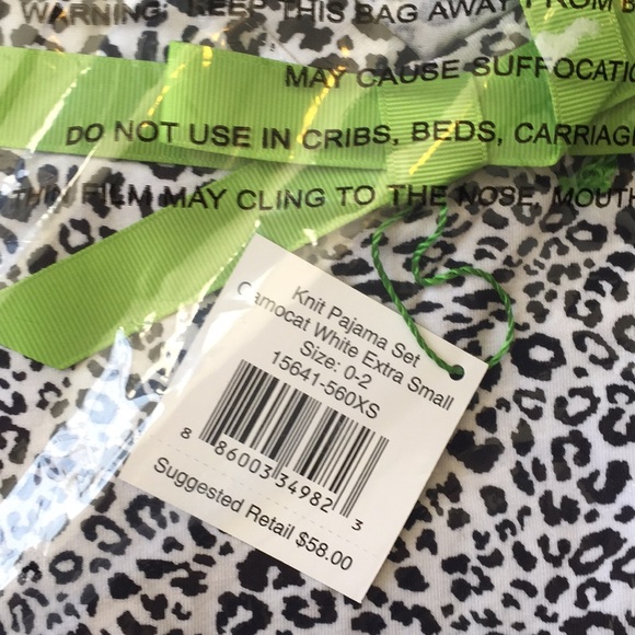 NWT Vera Bradley knit pajama set - Picture 6 of 7